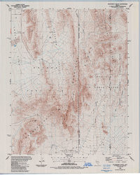 PLUTONIUM VALLEY, NV HISTORICAL MAP GEOP
