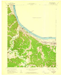 GREENUP, KY-OH HISTORICAL MAP GEOPDF 7.5