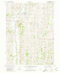 LADOGA, IA HISTORICAL MAP GEOPDF 7.5X7.5
