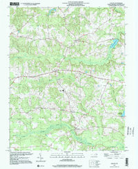 GALATIA, NC HISTORICAL MAP GEOPDF 7.5X7.