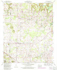 DANVILLE, AL HISTORICAL MAP GEOPDF 7.5X7