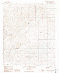 SAGEBRUSH VALLEY WEST, NM HISTORICAL MAP