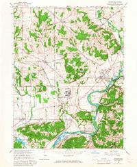 SHANDON, OH HISTORICAL MAP GEOPDF 7.5X7.