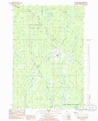 TRIANGLE RANCH, MI HISTORICAL MAP GEOPDF
