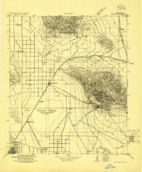 WILLCOX, AZ HISTORICAL MAP GEOPDF 30X30