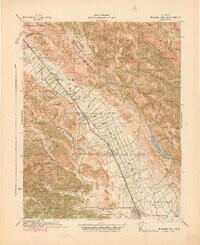 MORGAN HILL, CA HISTORICAL MAP GEOPDF 15