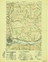 HERKIMER, NY HISTORICAL MAP GEOPDF 7.5X7
