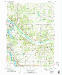 CASCADE, MI HISTORICAL MAP GEOPDF 7.5X7.