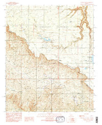 WOODS CANYON, AZ HISTORICAL MAP GEOPDF 7