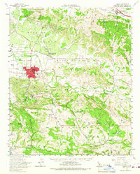 LOMPOC, CA HISTORICAL MAP GEOPDF 15X15 G