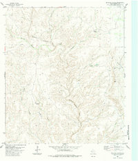 MCCLAIN CANYON, TX HISTORICAL MAP GEOPDF