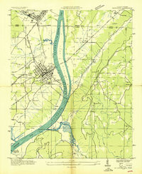BRIDGEPORT, AL-TN HISTORICAL MAP GEOPDF