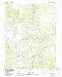 WAGON WHEEL GAP, CO HISTORICAL MAP GEOPD
