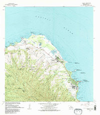 KAHUKU, HI HISTORICAL MAP GEOPDF 7.5X7.5