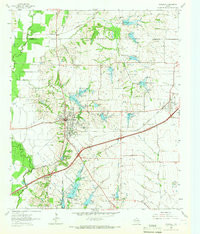 ROCKWALL, TX HISTORICAL MAP GEOPDF 7.5X7