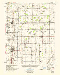 MALDEN, MO HISTORICAL MAP GEOPDF 15X15 G