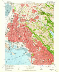 RICHMOND, CA HISTORICAL MAP GEOPDF 7.5X7