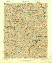 HOLDEN, WV HISTORICAL MAP GEOPDF 15X15 G
