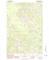 WILLARD, WA HISTORICAL MAP GEOPDF 7.5X7.