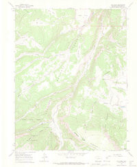 ELK PARK, CO HISTORICAL MAP GEOPDF 7.5X7