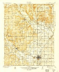FREDONIA, KS HISTORICAL MAP GEOPDF 15X15