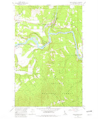 MOYIE SPRINGS, ID HISTORICAL MAP GEOPDF
