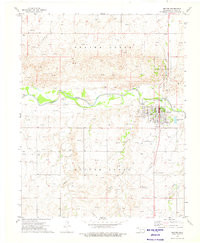 BEAVER, OK HISTORICAL MAP GEOPDF 7.5X7.5