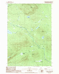 JO-MARY MOUNTAIN, ME HISTORICAL MAP GEOP