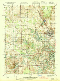 OXFORD, MI HISTORICAL MAP GEOPDF 7.5X7.5