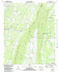CATLETT, GA HISTORICAL MAP GEOPDF 7.5X7.
