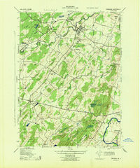 PINE BUSH, NY HISTORICAL MAP GEOPDF 7.5X