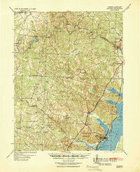 QUANTICO, VA-MD HISTORICAL MAP GEOPDF 15