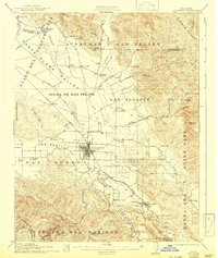 HOLLISTER, CA HISTORICAL MAP GEOPDF 15X1