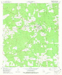 GREENSBURG, LA HISTORICAL MAP GEOPDF 7.5