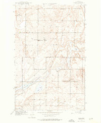 DAGMAR, MT HISTORICAL MAP GEOPDF 7.5X7.5