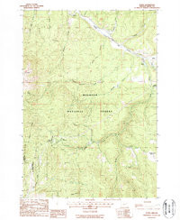BATES, OR HISTORICAL MAP GEOPDF 7.5X7.5