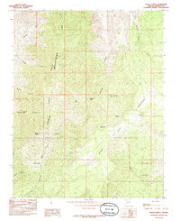 MOUNT BANGS, AZ HISTORICAL MAP GEOPDF 7.