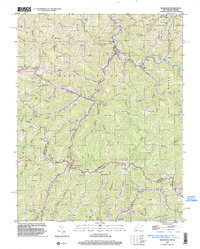 BRADSHAW, WV-VA HISTORICAL MAP GEOPDF 7.