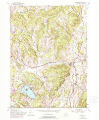 HILLSDALE, NY HISTORICAL MAP GEOPDF 7.5X