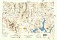 LAS VEGAS, NV-AZ-CA HISTORICAL MAP GEOPD