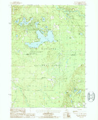 BIG STAR LAKE, MI HISTORICAL MAP GEOPDF
