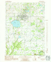 FREMONT, MI HISTORICAL MAP GEOPDF 7.5X7.