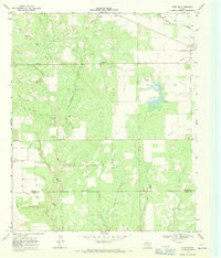 SPUR NW, TX HISTORICAL MAP GEOPDF 7.5X7.