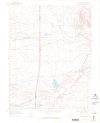 HUERFANO BUTTE, CO HISTORICAL MAP GEOPDF
