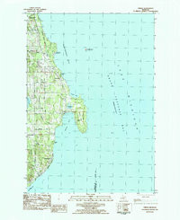 OMENA, MI HISTORICAL MAP GEOPDF 7.5X7.5