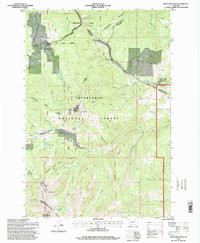 PIPESTONE PASS, MT HISTORICAL MAP GEOPDF