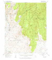 JEMEZ, NM HISTORICAL MAP GEOPDF 15X15 GR