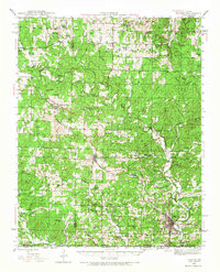 THAYER, MO HISTORICAL MAP GEOPDF 15X15 G