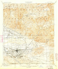 REDLANDS, CA HISTORICAL MAP GEOPDF 15X15