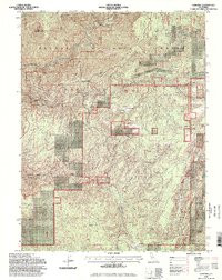CASCADE, CA HISTORICAL MAP GEOPDF 7.5X7.